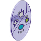 LEGO® los onderdeel Bescherming Doorzichtig Paars 92747pb08