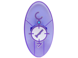 LEGO® los onderdeel Bescherming Doorzichtig Paars 92747pb09