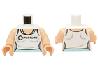 LEGO® los onderdeel Lijf met Motief Wit 973pb2149c01