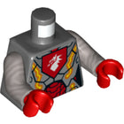 LEGO® Lijf met Motief Donker Blauwachtig Grijs 973pb2240c01