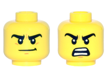 Plaatje in Gallery viewer laden, LEGO® los onderdeel Hoofd in kleur Geel 3626cpb1509