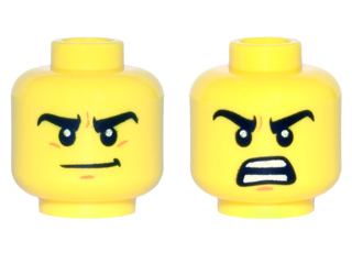 LEGO® los onderdeel Hoofd in kleur Geel 3626cpb1509