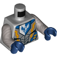 LEGO® Lijf met Motief Licht Blauwachtig Grijs 973pb2279c01