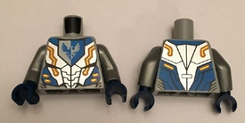 LEGO® Lijf met Motief Licht Blauwachtig Grijs 973pb2279c01