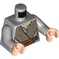 Plaatje in Gallery viewer laden, LEGO® Lijf met Motief Licht Blauwachtig Grijs 973pb2118c01