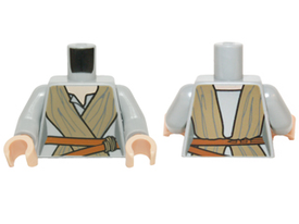 LEGO® Lijf met Motief Licht Blauwachtig Grijs 973pb2118c01
