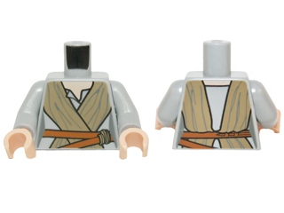LEGO® Lijf met Motief Licht Blauwachtig Grijs 973pb2118c01
