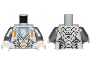 LEGO® Lijf met Motief Licht Blauwachtig Grijs 973pb2237c01