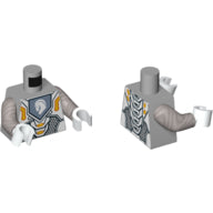 Plaatje in Gallery viewer laden, LEGO® Lijf met Motief Licht Blauwachtig Grijs 973pb2237c01