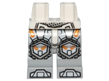 Plaatje in Gallery viewer laden, LEGO® los onderdeel Benen met Motief in kleur Wit 970c86pb22