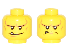 Plaatje in Gallery viewer laden, LEGO® los onderdeel Hoofd in kleur Geel 3626cpb1548