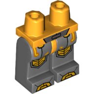 Plaatje in Gallery viewer laden, LEGO® Benen met Motief Helder Licht Oranje 970c85pb16