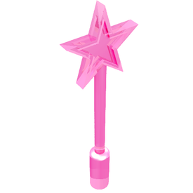 LEGO® los onderdeel Accessoire Doorzichtig Roze 6124