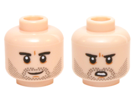 LEGO® los onderdeel Hoofd in kleur Lichte Noga 3626cpb1428