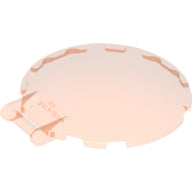 LEGO® los onderdeel Schaal Doorzichtig Neon Oranje 18675