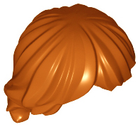 LEGO® los onderdeel Haar in kleur Donker Oranje 92746