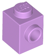 Plaatje in Gallery viewer laden, LEGO® los onderdeel Steen Aangepast Medium Lavendel 87087