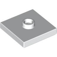 Plaatje in Gallery viewer laden, LEGO® los onderdeel Plaat Aangepast in kleur Wit 87580