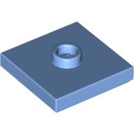 Plaatje in Gallery viewer laden, LEGO® los onderdeel Plaat Aangepast Medium Blauw 87580