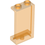 Plaatje in Gallery viewer laden, LEGO® los onderdeel Paneel in kleur Doorzichtig Oranje 87544