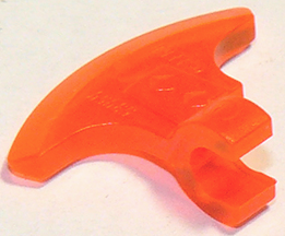 LEGO® los onderdeel Wapen Doorzichtig Neon Oranje 53454