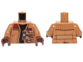 LEGO® los onderdeel Lijf met Motief Medium Noga 973pb2119c01