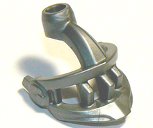 Plaatje in Gallery viewer laden, LEGO® los onderdeel Hoofddeksel Accessoire Zilver 22400