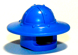 LEGO® los onderdeel Hoofddeksels in kleur Blauw 30273