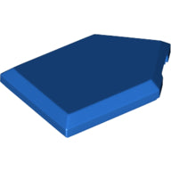 Plaatje in Gallery viewer laden, LEGO® los onderdeel Tegel Aangepast in kleur Blauw 22385