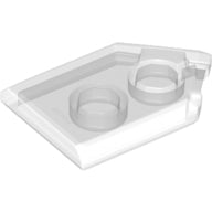 LEGO® los onderdeel Tegel Aangepast Doorzichtig 22385