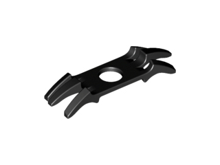 LEGO® los onderdeel Lijf Accessoire in kleur Zwart 12618