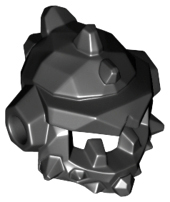 LEGO® los onderdeel Hoofddeksels in kleur Zwart 22425