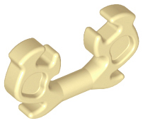 LEGO® los onderdeel Hoofddeksel Accessoire Geelbruin 11437