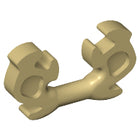 LEGO® los onderdeel Hoofddeksel Accessoire Geelbruin 11437