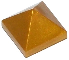 LEGO® los onderdeel Dakpan Algemeen Parel Goud 22388