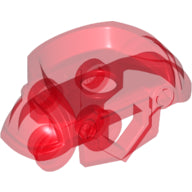 LEGO® los onderdeel Lijf Accessoire Doorzichtig Rood 22402