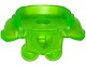 LEGO® Lijf Accessoire Doorschijnend Helder Groen 22402