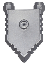 LEGO® los onderdeel Bescherming in kleur Zilver 22408