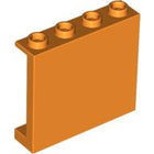 LEGO® los onderdeel Paneel in kleur Oranje 60581