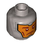 LEGO® los onderdeel Hoofd in kleur Zilver 3626cpb1521