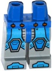 LEGO® los onderdeel Benen met Motief Blauw 970c86pb23
