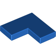 LEGO® los onderdeel Tegel Algemeen in kleur Blauw 14719