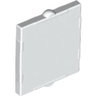 LEGO® los onderdeel Venster, Ruit en Luik in kleur Wit 60601