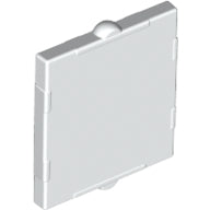 LEGO® los onderdeel Venster, Ruit en Luik in kleur Wit 60601