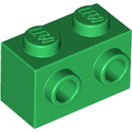 Plaatje in Gallery viewer laden, LEGO® los onderdeel Steen Aangepast in kleur Groen 11211
