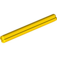 Plaatje in Gallery viewer laden, LEGO® los onderdeel Technische As in kleur Geel 32073