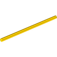 Plaatje in Gallery viewer laden, LEGO® los onderdeel Technische As in kleur Geel 23948