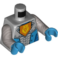 Plaatje in Gallery viewer laden, LEGO® Lijf met Motief Licht Blauwachtig Grijs 973pb2256c01