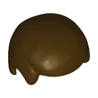 Plaatje in Gallery viewer laden, LEGO® los onderdeel Haar in kleur Donker Bruin 3901
