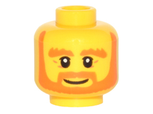 Plaatje in Gallery viewer laden, LEGO® los onderdeel Hoofd in kleur Geel 3626cpb1512